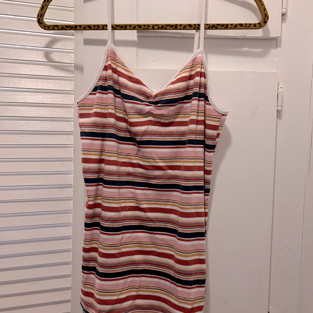 Women’s No Boundaries Striped Spaghetti Strap Tank